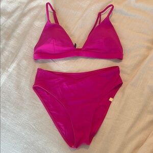 Women's Pink Bikini Set